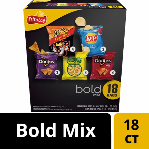 Frito-Lay® Bold Mix Chips Variety Pack Perspective: front