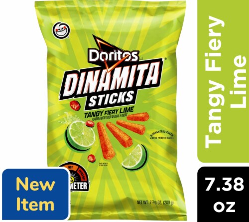 Doritos® Dinamita® Sticks Tangy Fiery Lime Corn Chips Perspective: front