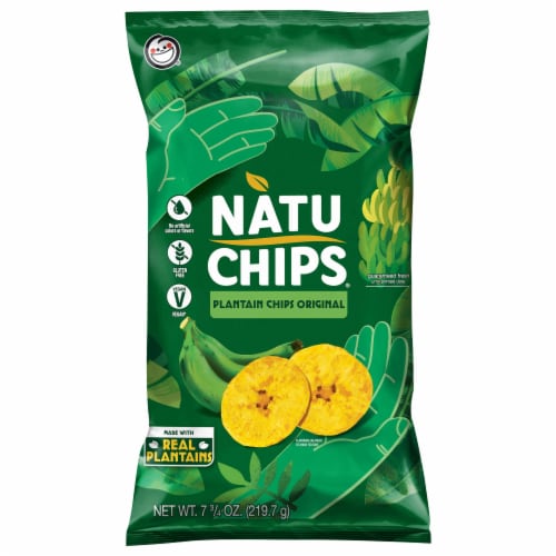 NatuChips® Orginal Plantain Chips Perspective: front