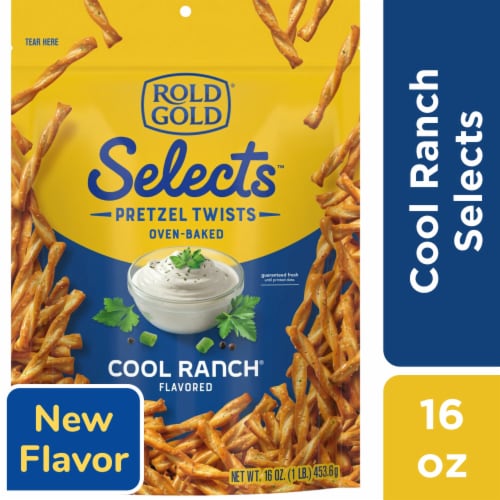 Rold Gold® Selects Cool Ranch Pretzels Twists Perspective: front