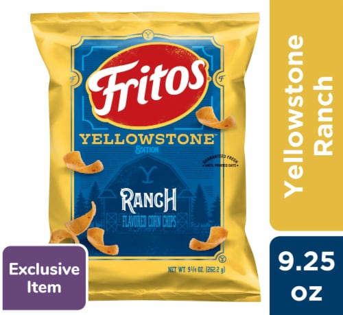 Fritos® Yellowstone™ Edition Ranch Corn Chips Perspective: front