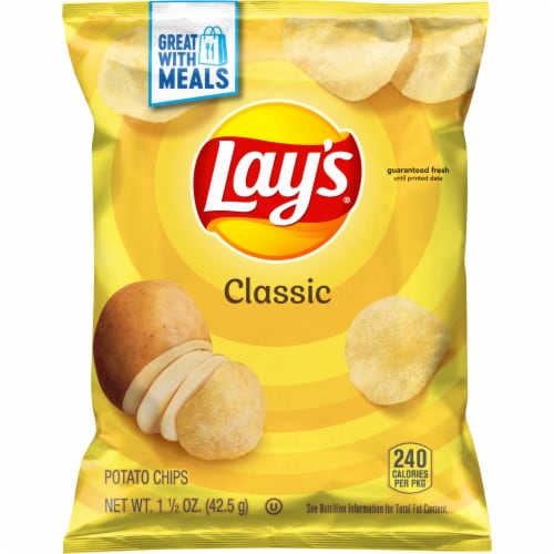 Lay's® Classic Potato Chips Perspective: front