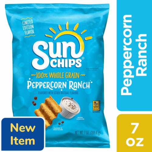 SunChips® Peppercorn Ranch Whole Grain Chips Perspective: front
