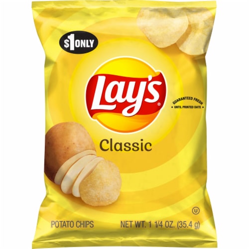 Lay's® Classic Potato Chips Perspective: front