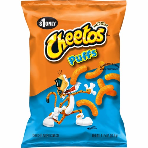 Cheetos® Puffs Cheese Flavored Snacks Perspective: front