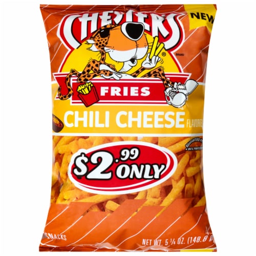 Chester's® Chili Cheese Fries Corn Chips Perspective: front