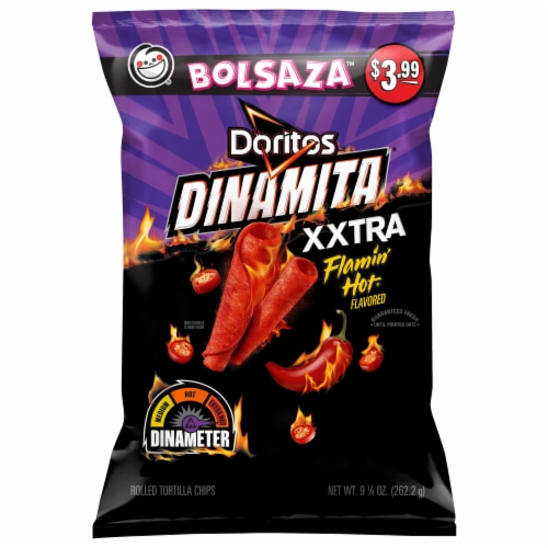 Doritos® Dinamita® Tortilla Chips XXtra Flamin Hot® Perspective: front