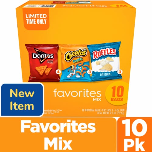 Frito-Lay Favorites Mix Chips Variety Pack Perspective: front