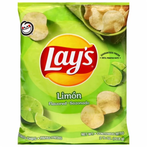 Lay's® Limon Potato Chips Perspective: front
