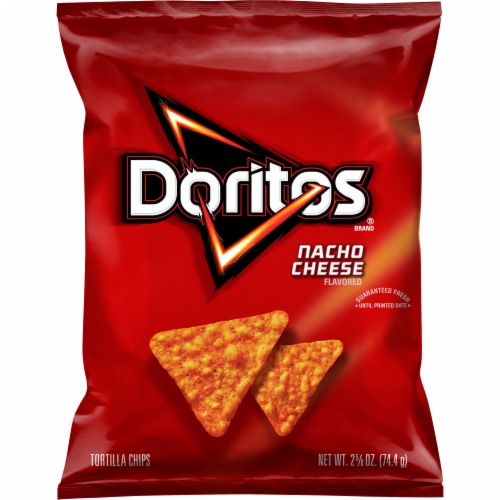 Doritos® Nacho Cheese Tortilla Chips Perspective: front