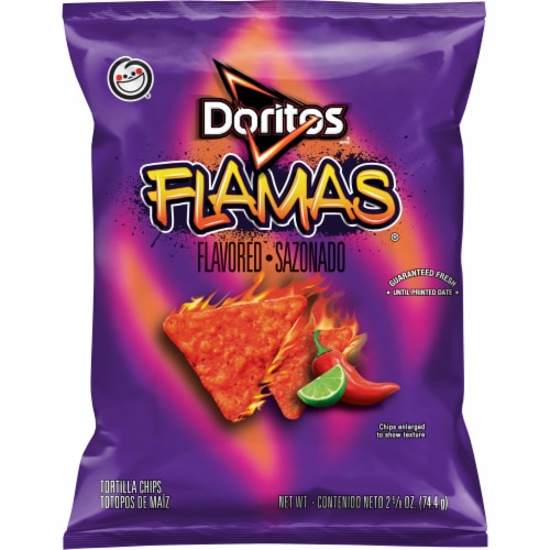 Doritos® Flamas® Tortilla Chips Perspective: front