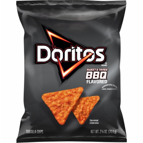 DORITOS® Sweet & Tangy BBQ Tortilla Chips Perspective: front