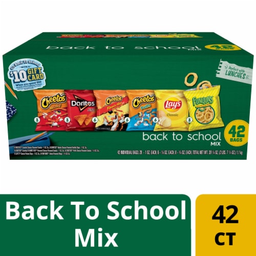 Frito Lay Back to School Mix Chips Variety Pack Perspective: front