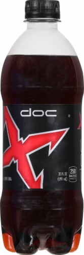 Doc X Energizing Drink Perspective: front