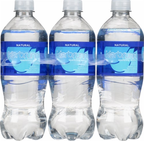 Klarbrunn® Natural Sparkling Bottled Water Perspective: front