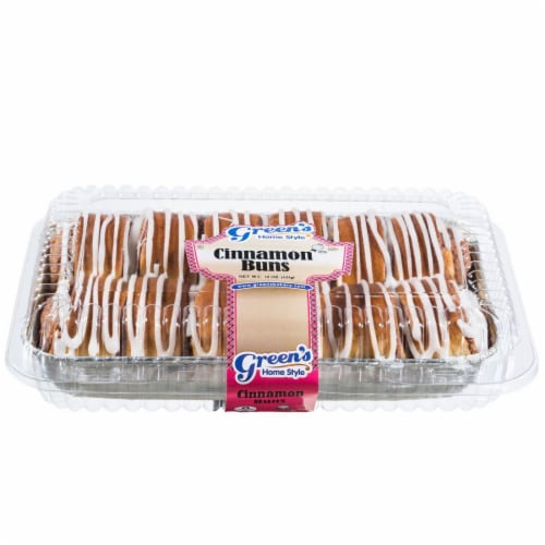 Green's Home Style Cinnamon Buns Perspective: front