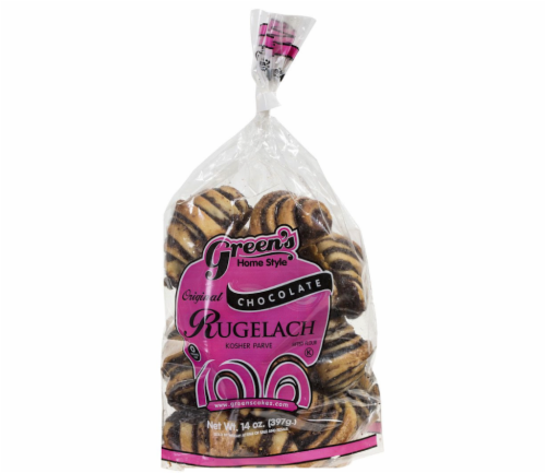 Green's Chocolate Rugelach Perspective: front