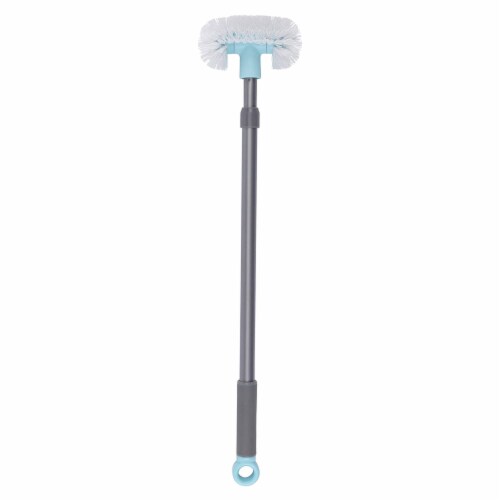 Grout Brush with Long Handle, Tile Cleaner Tool for Shower