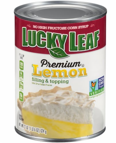 Lucky Leaf Premium Lemon Filling & Topping Perspective: front
