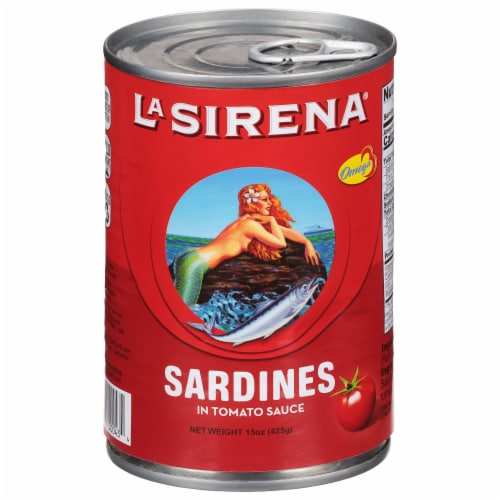 La Sirena® Sardines in Tomato Sauce Perspective: front
