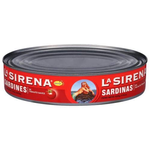 La Sirena® Sardines in Tomato Sauce Perspective: front