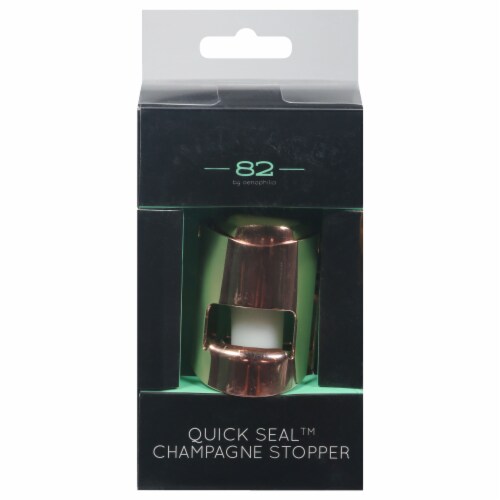 Oenphilia Quick Seal Champagne Stopper Perspective: front