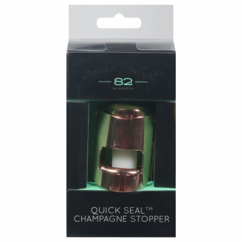 Oenphilia Quick Seal Champagne Stopper Perspective: front