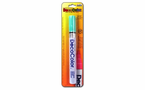 Uchida DecoColor Broad Point Card Peppermint Perspective: front