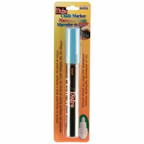 Uchida Bistro Chalk Marker - Broad - White Perspective: front