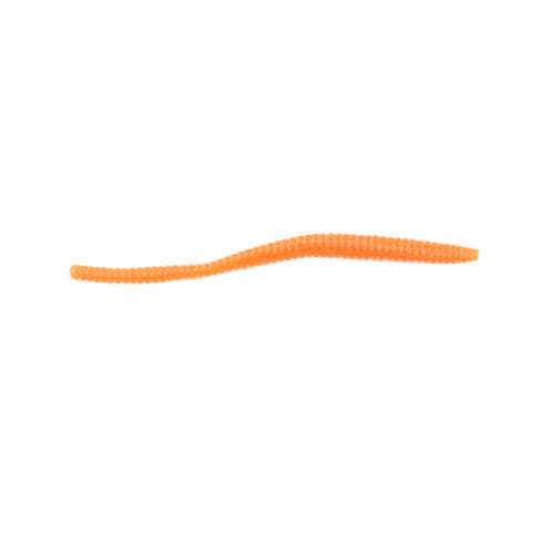 Berkley Power Floating Trout Worm Flo Org 15pk Perspective: front