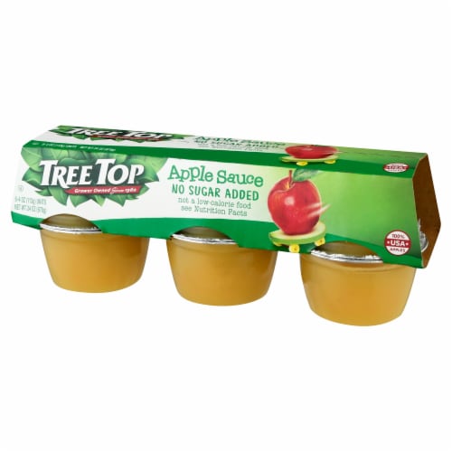 Tree Top® No Sugar Added Applesauce Perspective: front