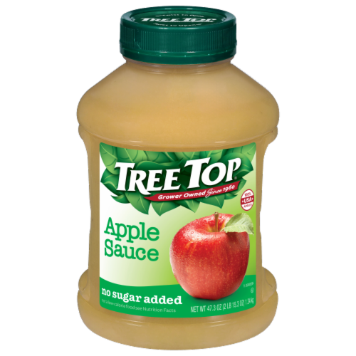 Tree Top® No Sugar Added Apple Sauce Perspective: front