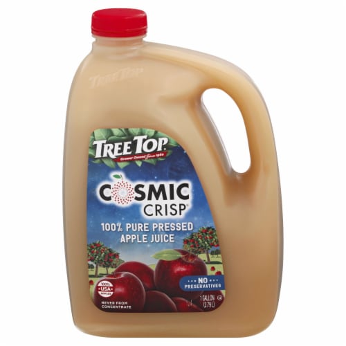 Tree Top Cosmic Crisp Apple Juice Perspective: front