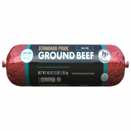 Standard Pride® 80% Lean Ground Beef Perspective: front