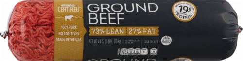 Certified® 73% Lean Ground Beef