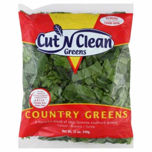 Cut 'N Clean Country Greens Perspective: front