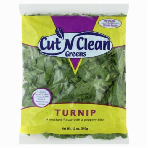 Cut N Clean Turnip Greens Perspective: front