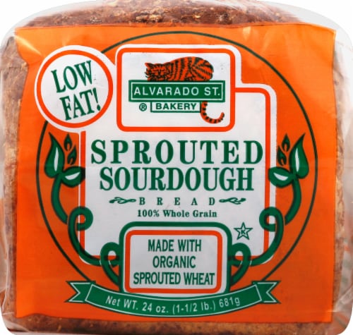 Alvarado St. Bakery® Sprouted Sourdough Bread Perspective: front