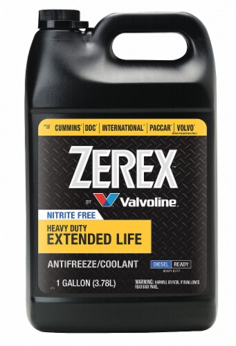 Zerex Antifreeze Coolant,1 gal.,50/50 HAWA 846439 Perspective: front