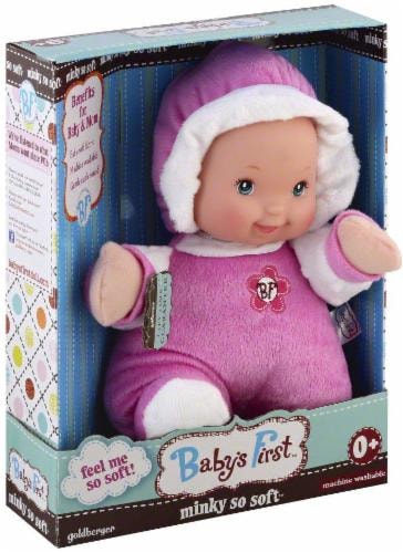 baby's first minky so soft doll