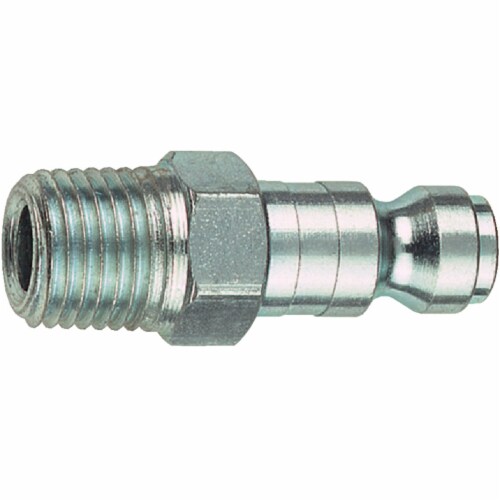 Tru-Flate 1/4 In. MNPT T-Style Steel Plug 12-125 Perspective: front