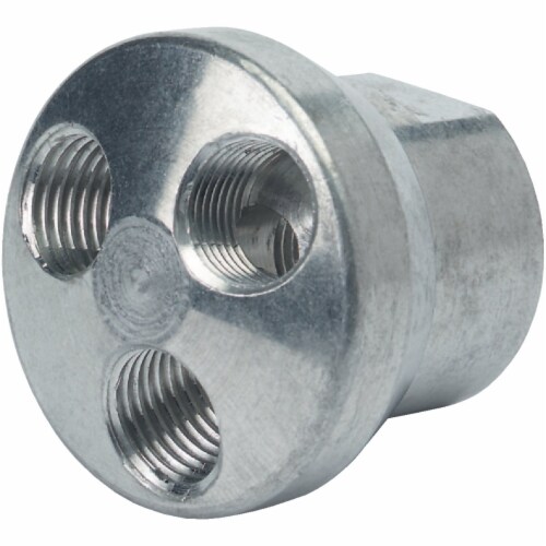 Tru-Flate 1/4 In. NPT 1/4 In. NPT Manifold 41-125 Perspective: front