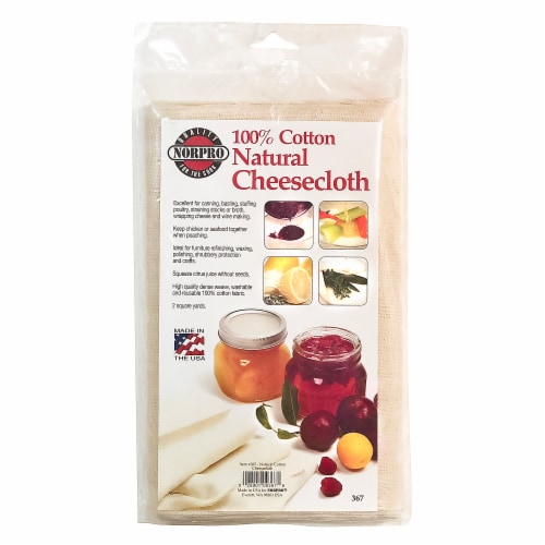 Norpro Natural Cheese Cloth - White Perspective: front