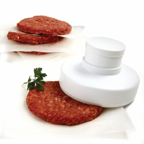 Norpro Hamburger Press - White Perspective: front