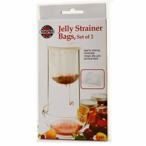 HIC Kitchen Jelly Strainer Bags, Set of 2