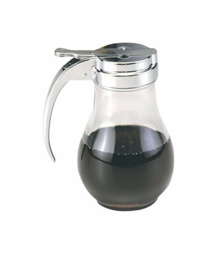Nordic Products Inc Syrup Dispenser - Silver/Clear Perspective: front