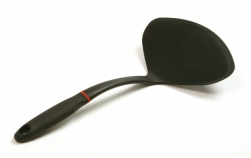 Norpro Grip-Ez Omelet/Pancake Spatula - Black Perspective: front