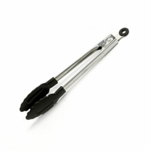 Norpro Non-Stick Stainless Locking Mini Tongs Perspective: front