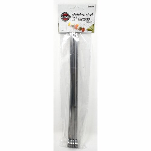 Norpro Stainless Steel Skewers Perspective: front