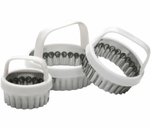 Norpro Scallop Biscuit and Cookie Cutters Perspective: front